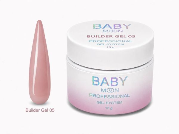 Гель для нігтів Baby Moon Builder Gel 05 Натуральний, 15 мл