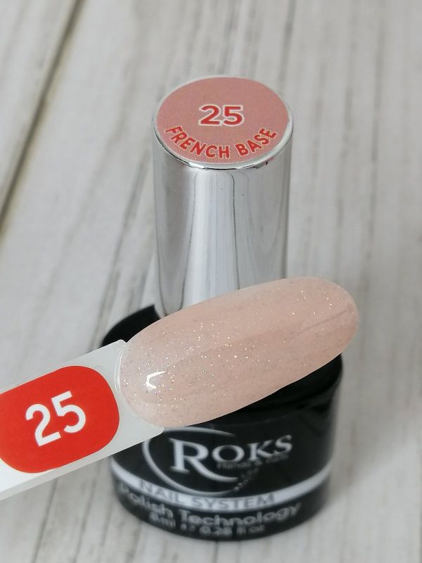 Камуфлююча каучукова база French Rubber Base Roks  8ml №25
