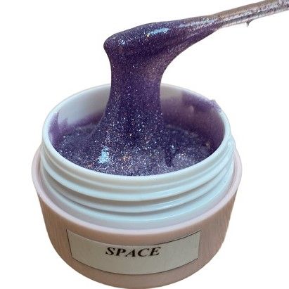 Светоотражающий гель для ногтей Space