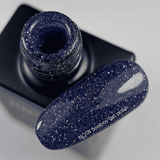 Гель-лак Nailsoftheday Bombay  синий светоотражающий 10мл