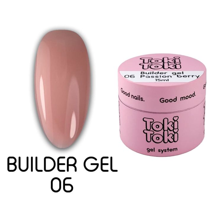 Гель Toki Toki Builder 06 Passion Berry 