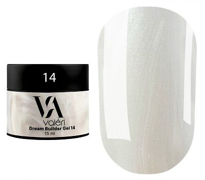 Гелі Valeri  Dream Collection 14 перламутровий бежевий 15мл