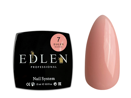 Гель Edlen Builder gel  07 рожево-бежевий