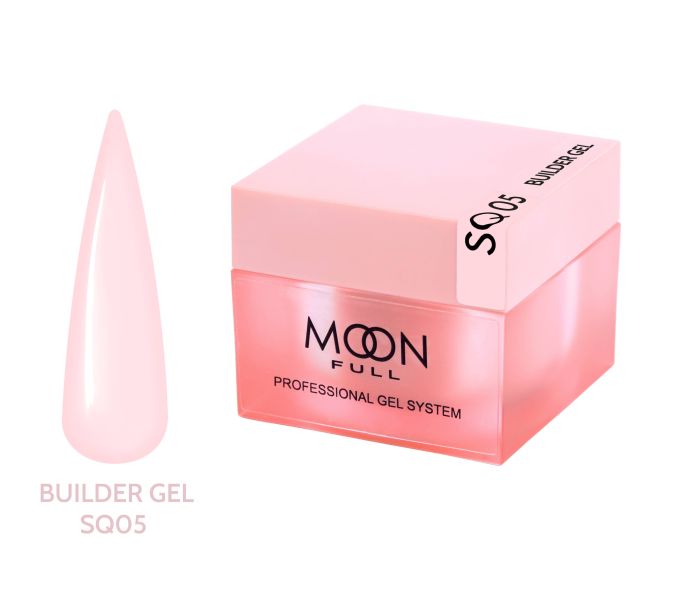 Моделирующий гель Moon Full Builder Gel №05 натуральный розовый 30 мл