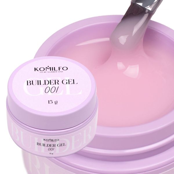 Гель для ногтей Komilfo Builder Gel 001 15г