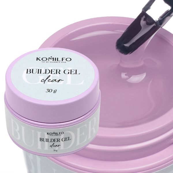 Гель для ногтей Komilfo Builder Gel Clear 30г