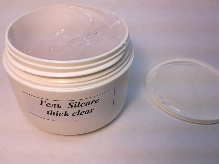 Гель для ногтей прозрачный густой Thick Clear