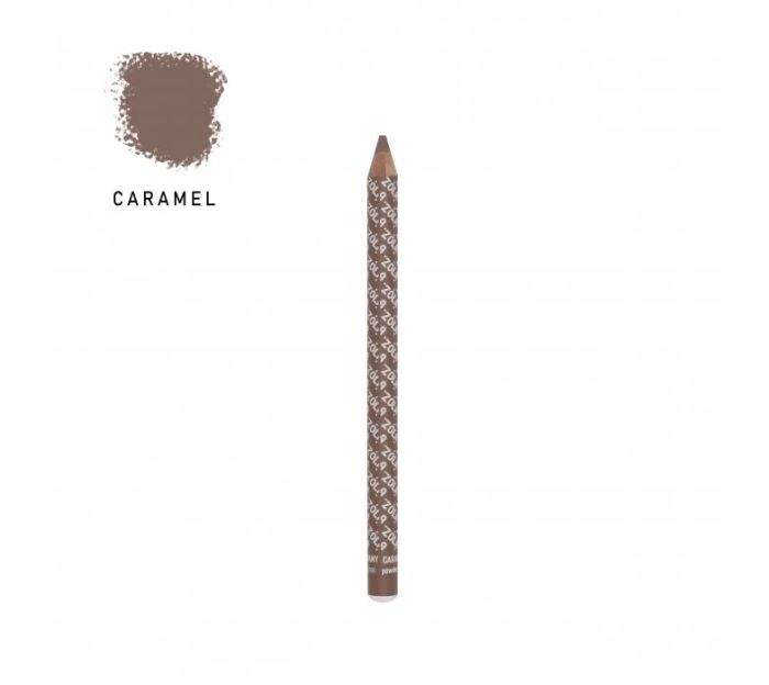 ZOLA олівець для брів пудровий Powder Brow Pencil Caramel