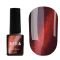 Гель-лак Kira Nails Cat Eye №004 (бордово-коричневий, магнітний), 6 мл
