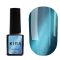 Гель-лак Kira Nails Cat Eye №007 (смарагдово-синій, магнітний), 6 мл