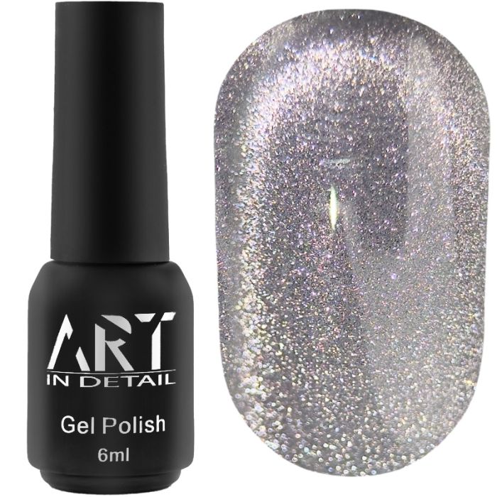 Гель-лак котяче око ART Charm Cat Eye CC001, 6мл