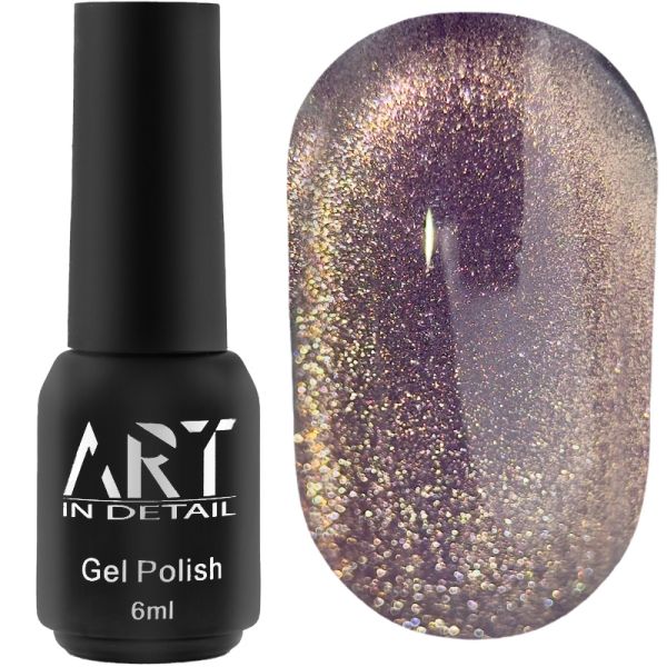Гель-лак кошачий глаз ART Charm Cat Eye CC002, 6мл