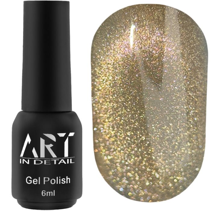 Гель-лак котяче око ART Charm Cat Eye CC006, 6мл
