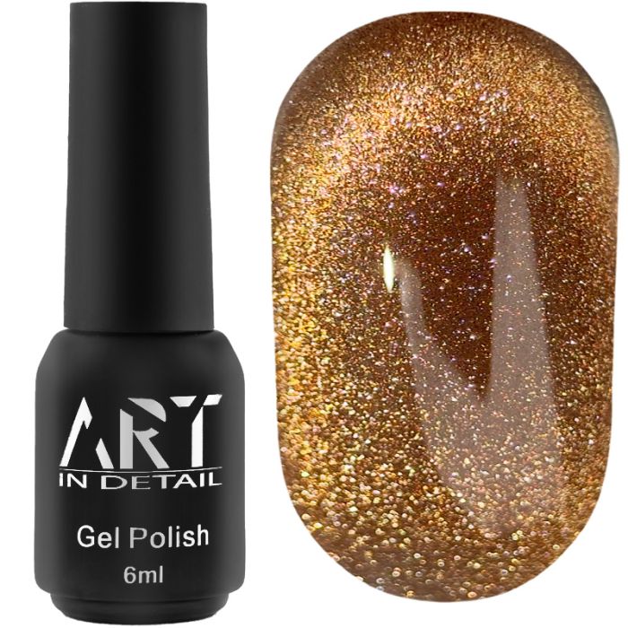 Гель-лак котяче око ART Charm Cat Eye CC009, 6мл