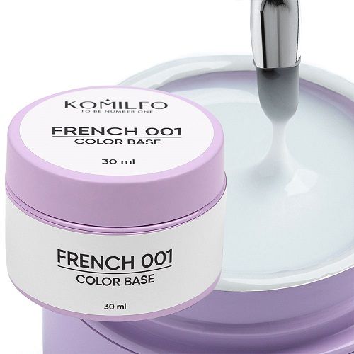 База камуфлююча Komilfo Color Base French 01 HEMA/TPO free, 30мл