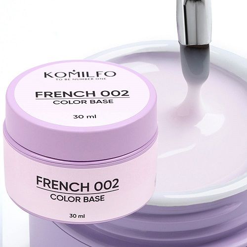 База камуфлююча Komilfo Color Base French 02 HEMA/TPO free, 30мл