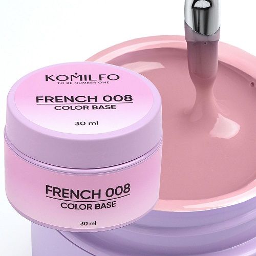 База камуфлююча Komilfo Color Base French 08 HEMA/TPO free, 30мл