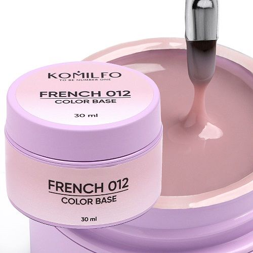 База камуфлирующая Komilfo Color Base French 12 HEMA/TPO free, 30мл