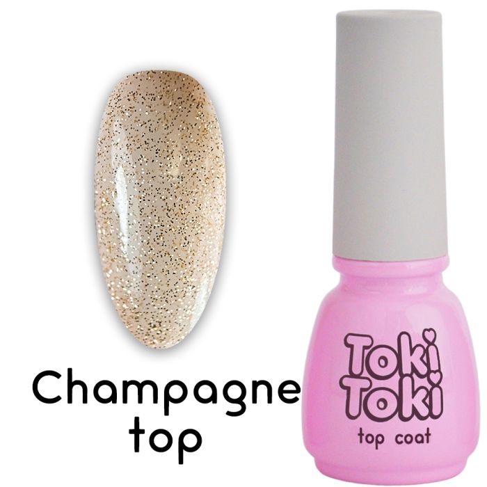 Топ без липкого шару Toki-Toki Champagne Top 5мл
