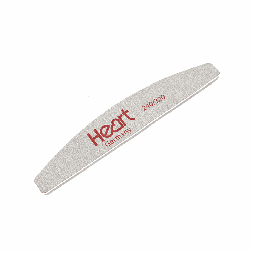 Пилка для нігтів HEART Half 240/320