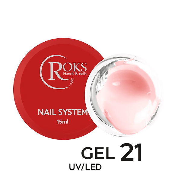 Гель для ногтей Roks Builder 21, 15мл