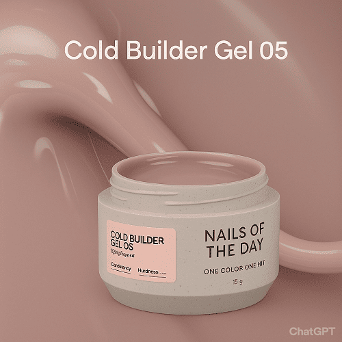 Гель NAILSOFTHEDAY Соld Builder gel 05 холодний нюдовий 15мл