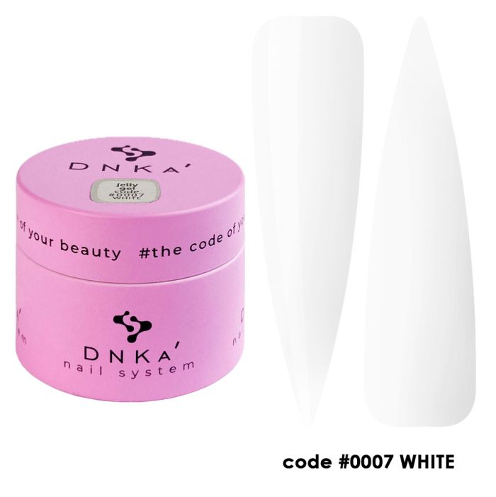 Гель желе  DNKa’ Jelly Gel #0007 White 15г