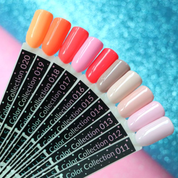 Гель-лак Kira Nails №016 (очень яркий малиновый, неоновый), 6 мл