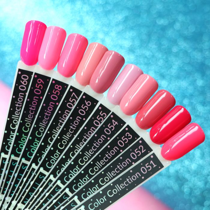 Гель-лак Kira Nails №054 (розовый, эмаль), 6 мл 