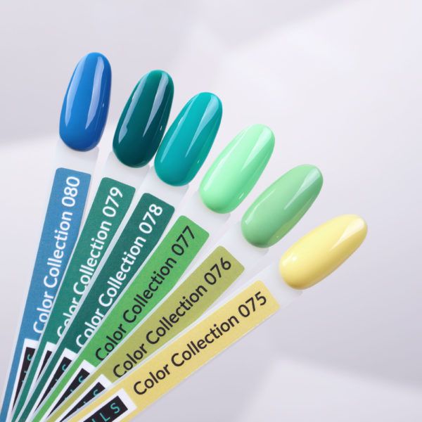 Гель-лак Kira Nails №077 (салатовый, эмаль), 6 мл 