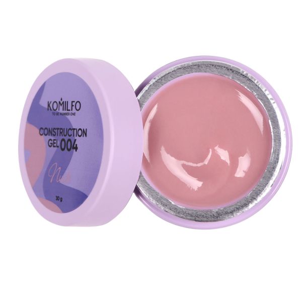 Гель  Komilfo Construction Gel 04 Nude, 30г