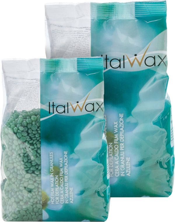 Віск в гранулах ItalWax гарячий азулен 