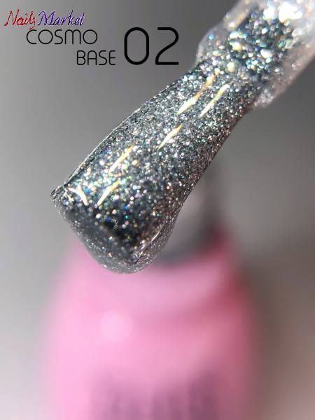 Світловідбиваюча база для гель-лаку Toki Toki Cosmo Base CB02, 5 мл