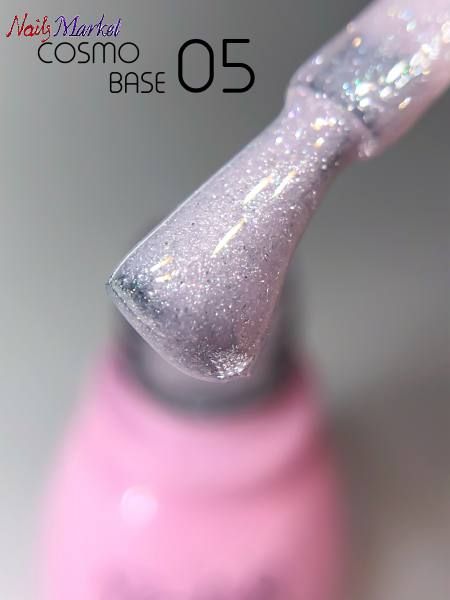 Світловідбиваюча база для гель-лаку Toki Toki Cosmo Base CB05, 5 мл