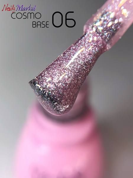 Світловідбиваюча база для гель-лаку Toki Toki Cosmo Base CB06, 5 мл