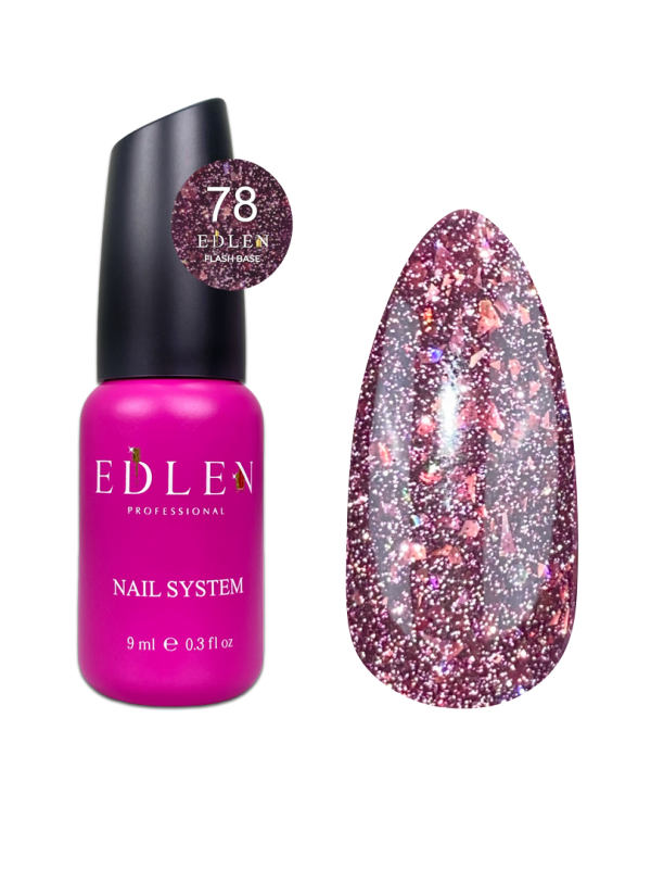База Edlen Cover base 9мл 78 світловідбивна