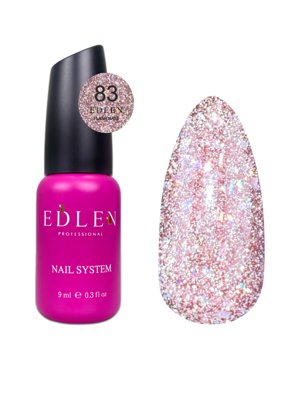 База Edlen Cover base 9мл 83 светоотражающая