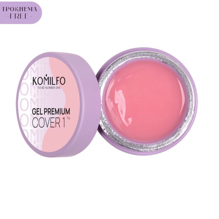 Гель Komilfo Gel Premium Cover 1, 15г
