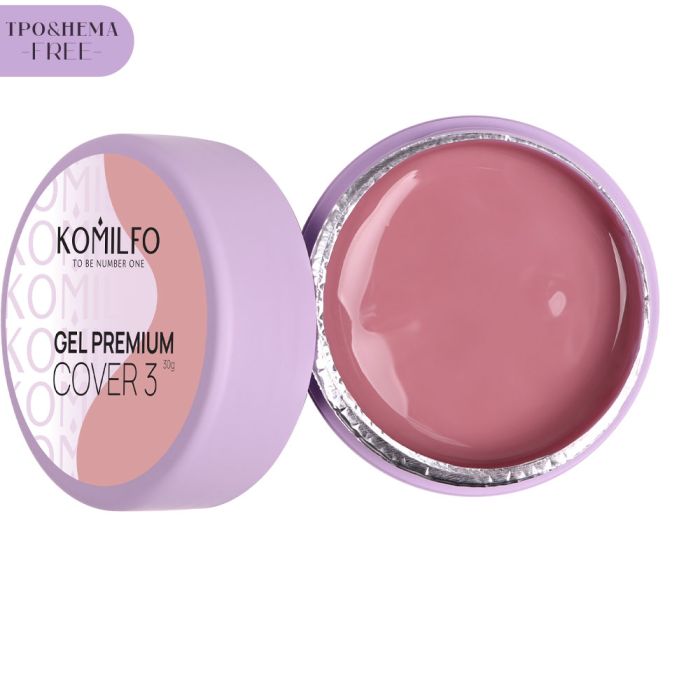 Гель Komilfo Gel Premium Cover 3, 30г