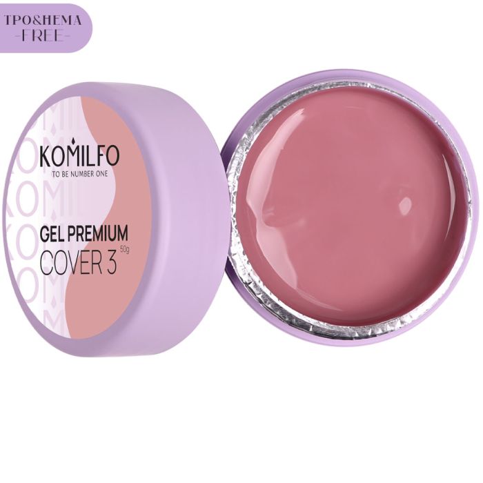 Гель Komilfo Gel Premium Cover 3, 50г