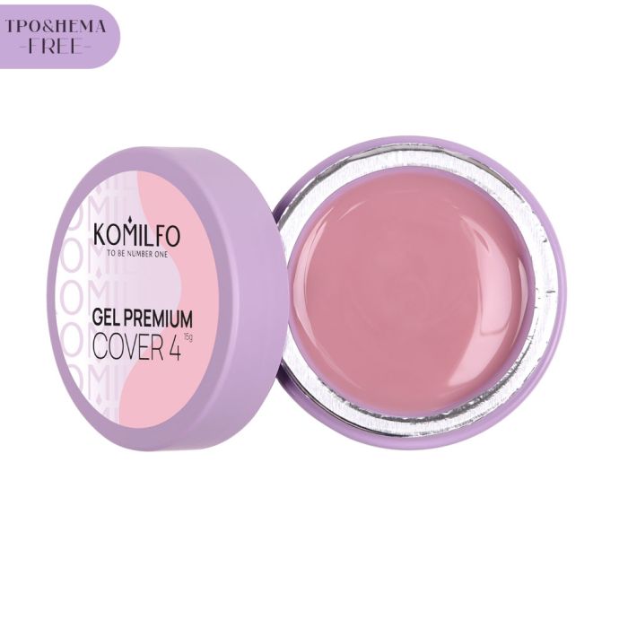 Гель Komilfo Gel Premium Cover 4, 15г