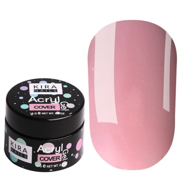 Акрилгель Kira Nails Acryl Gel камуфляж Cover 15 г