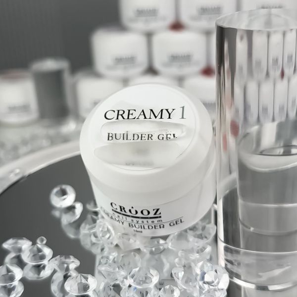 Гель Crooz Creamy Builder Gel 01, 15мл