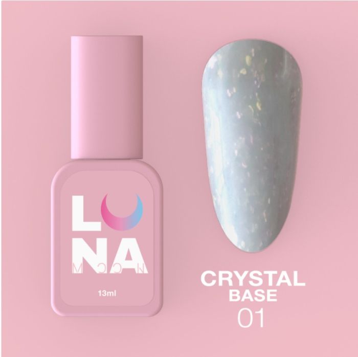 База кольорова Luna Crystal  Base 13мл 01
