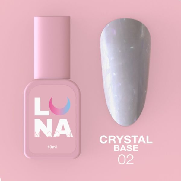 База кольорова Luna Crystal  Base 13мл 02