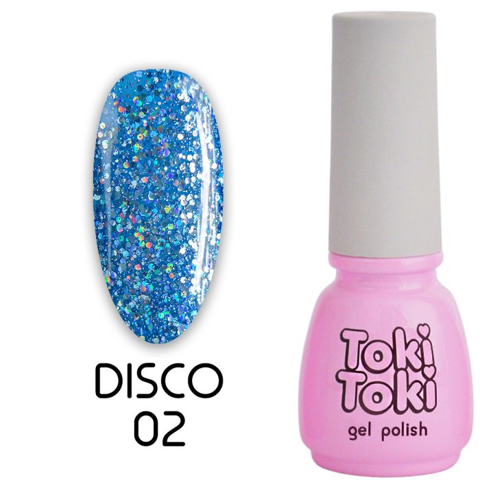 Гель-лак Toki Toki Disco № 002, 5 мл
