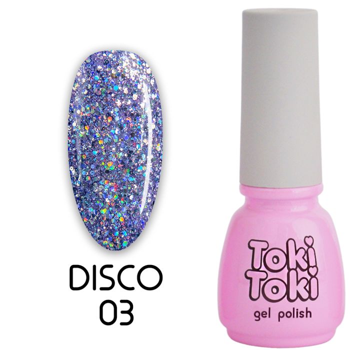 Гель-лак Toki Toki Disco № 003, 5 мл