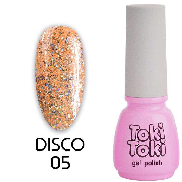 Гель-лак Toki Toki Disco № 005, 5 мл