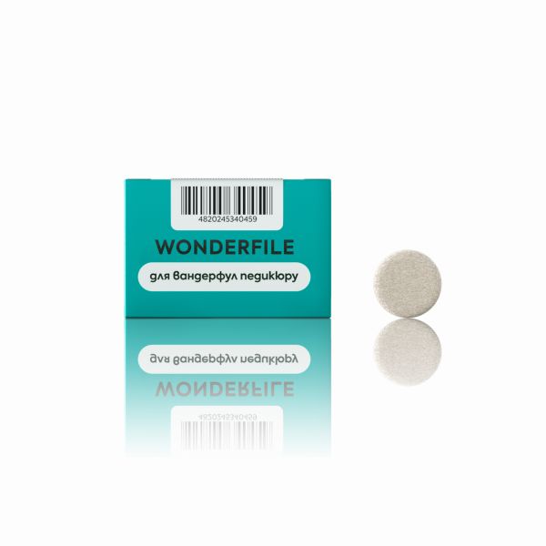 Клеевые файлы на пене Wonderfile на педикюрный диск 20 мм (50шт)