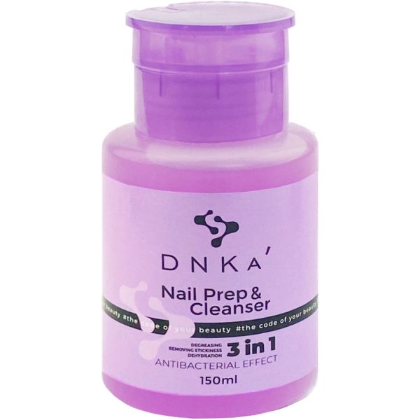 Рідина 3в1 DNKa Nail Prep and Cleanser 150 мл